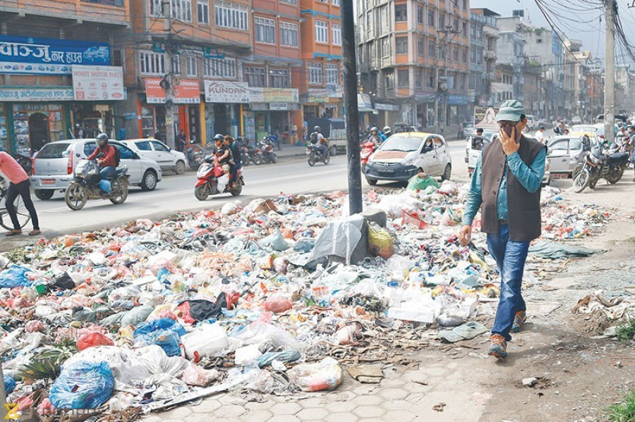 Lack of efficient garbage disposal and management system spells trouble for Valley residents this monsoon
